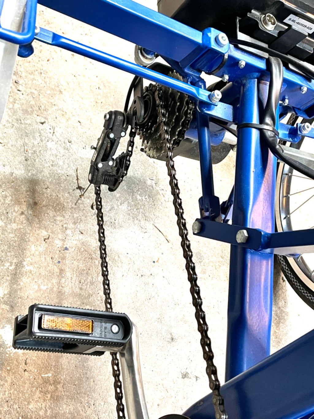 di Blasi Electric Folding Tricycle