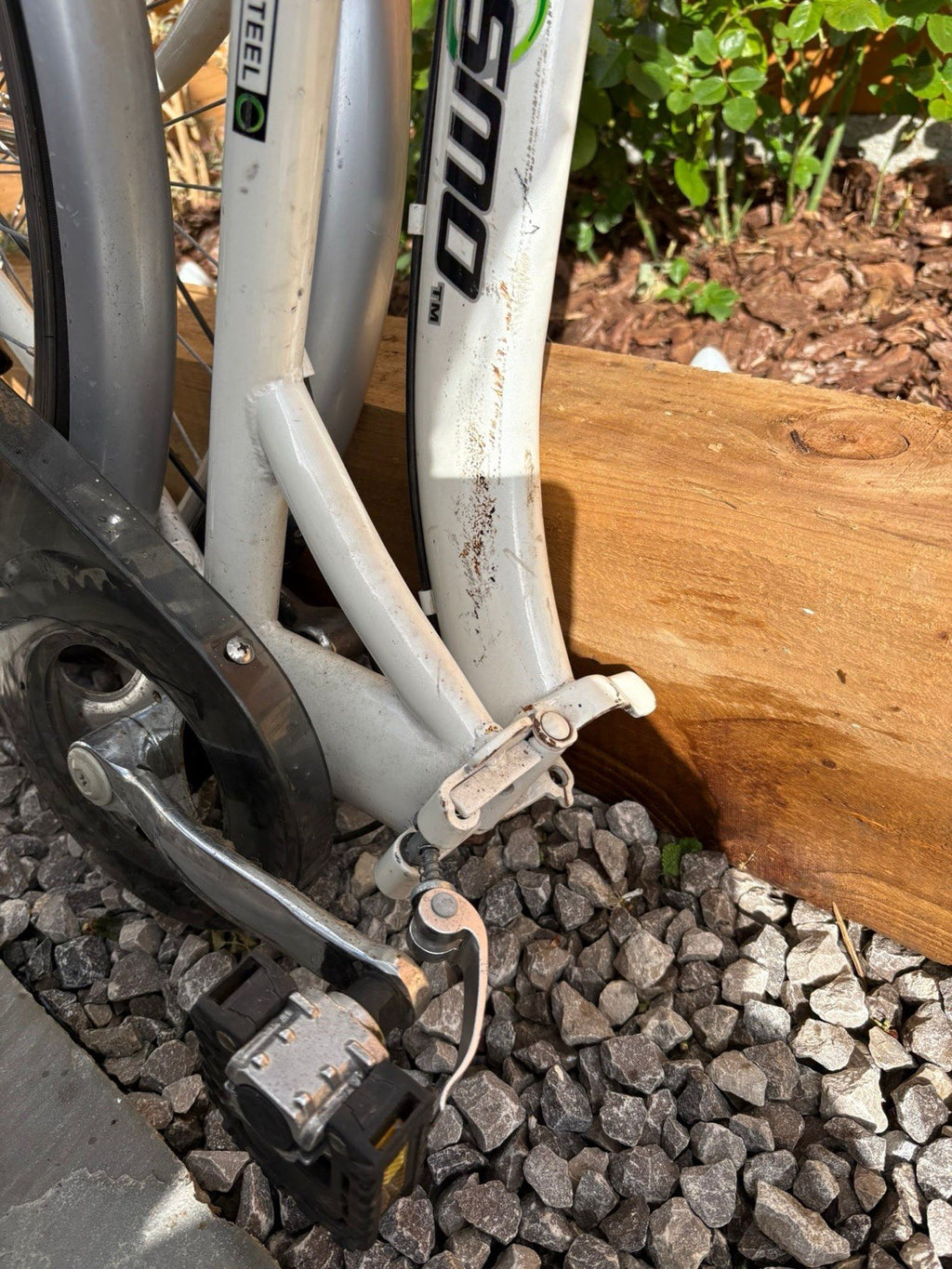 Ecosmo Ladies Folding Bike - Working Order But Would Benefit From A Service
