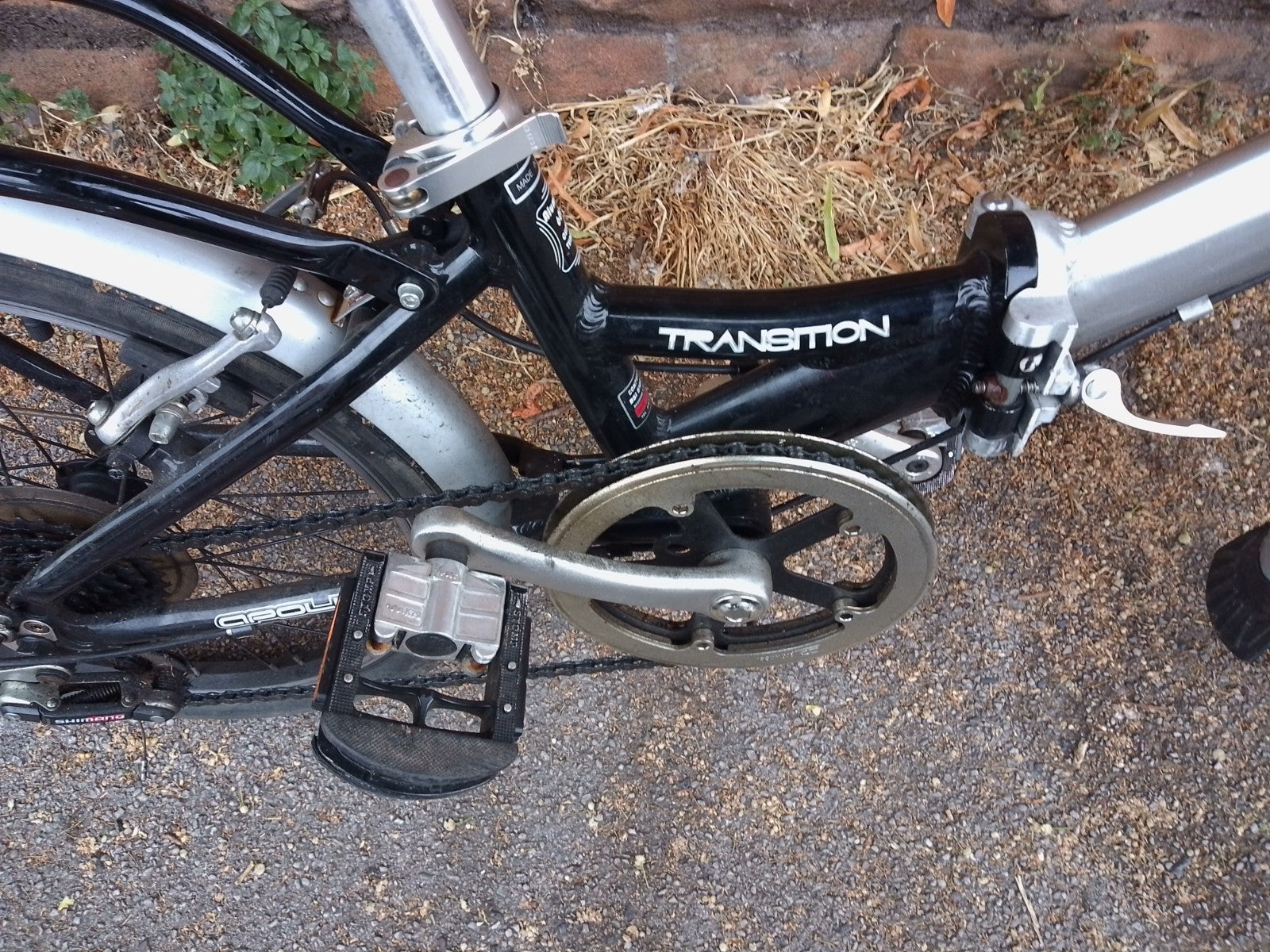 Apollo Transition Low Step Light Weight Aluminium 20-inch Folding Bike VGC