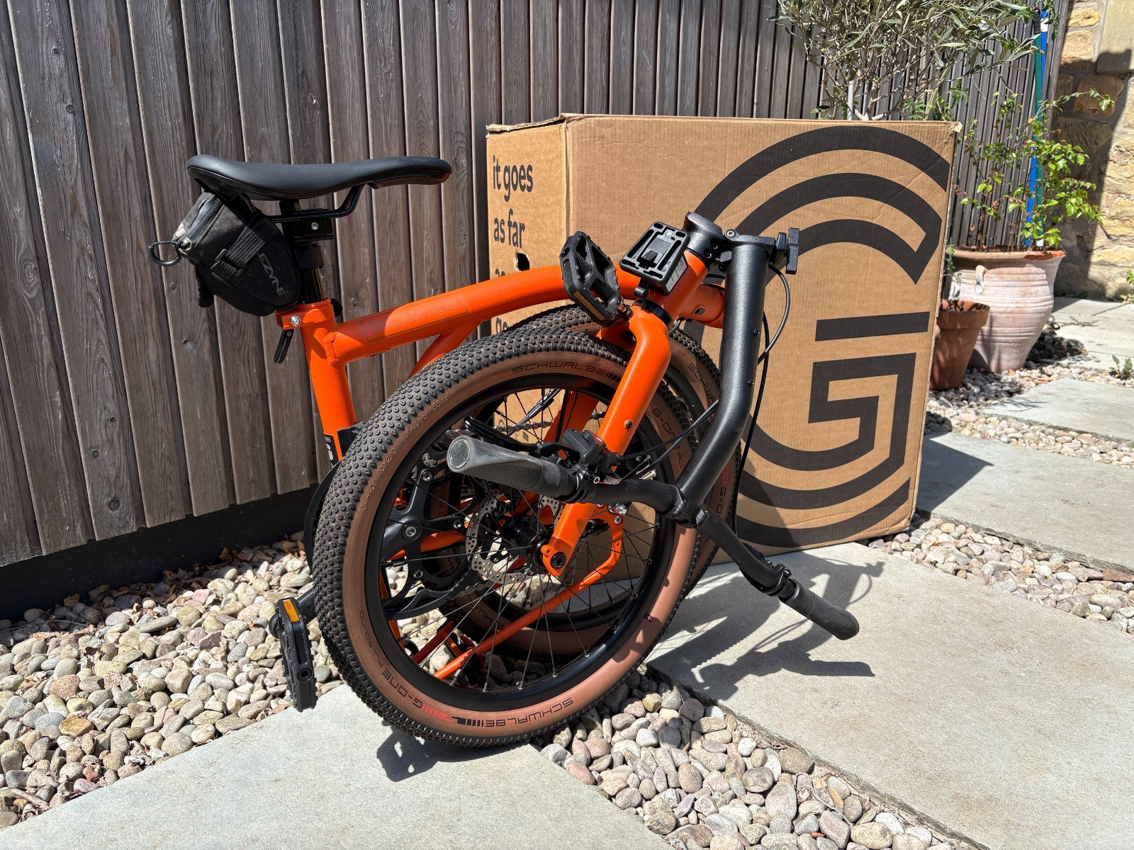 Brompton G Line - 8-speed - Adventure Orange - M