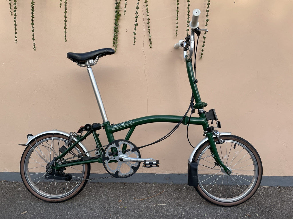 Brompton 6 speed Folding Bike fold up bicycle M6L C Line six gear Folder London