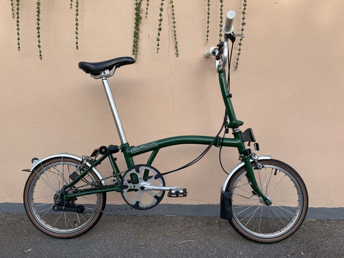 Brompton 6 speed Folding Bike fold up bicycle M6L C Line six gear Folder London