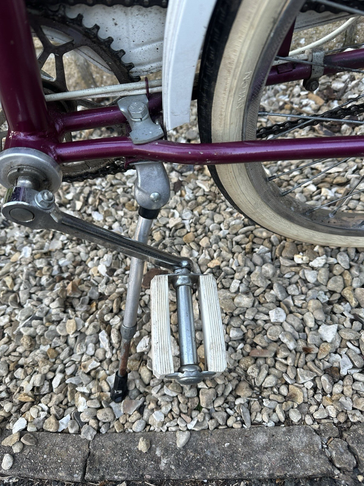 Raleigh Shopper Bike Vintage 80s 20-inch Non-Folding Wheels