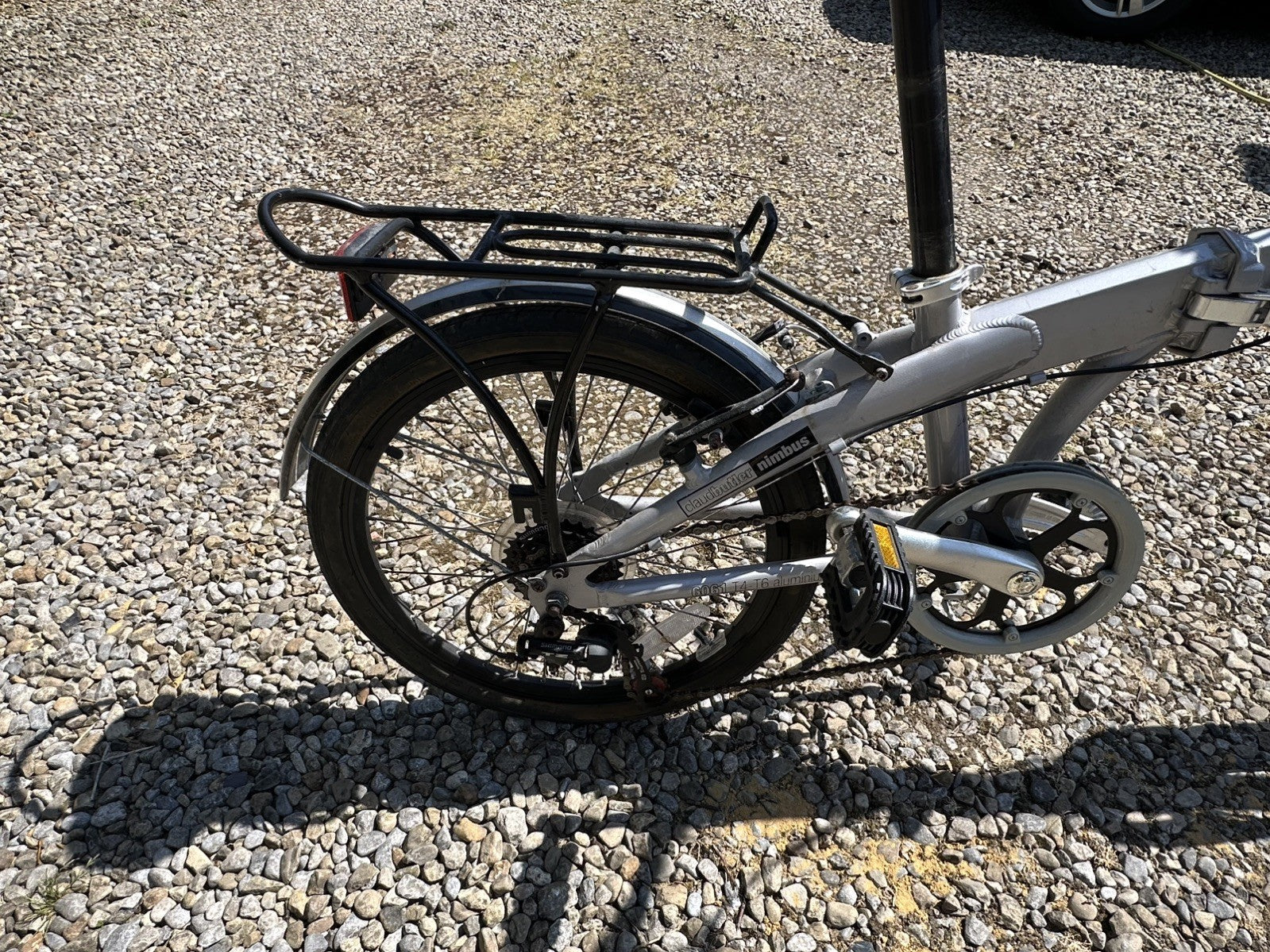 Claud Butler Nimbus Folding Bike - Lightweight Aluminium- Ready To Ride Bicycle