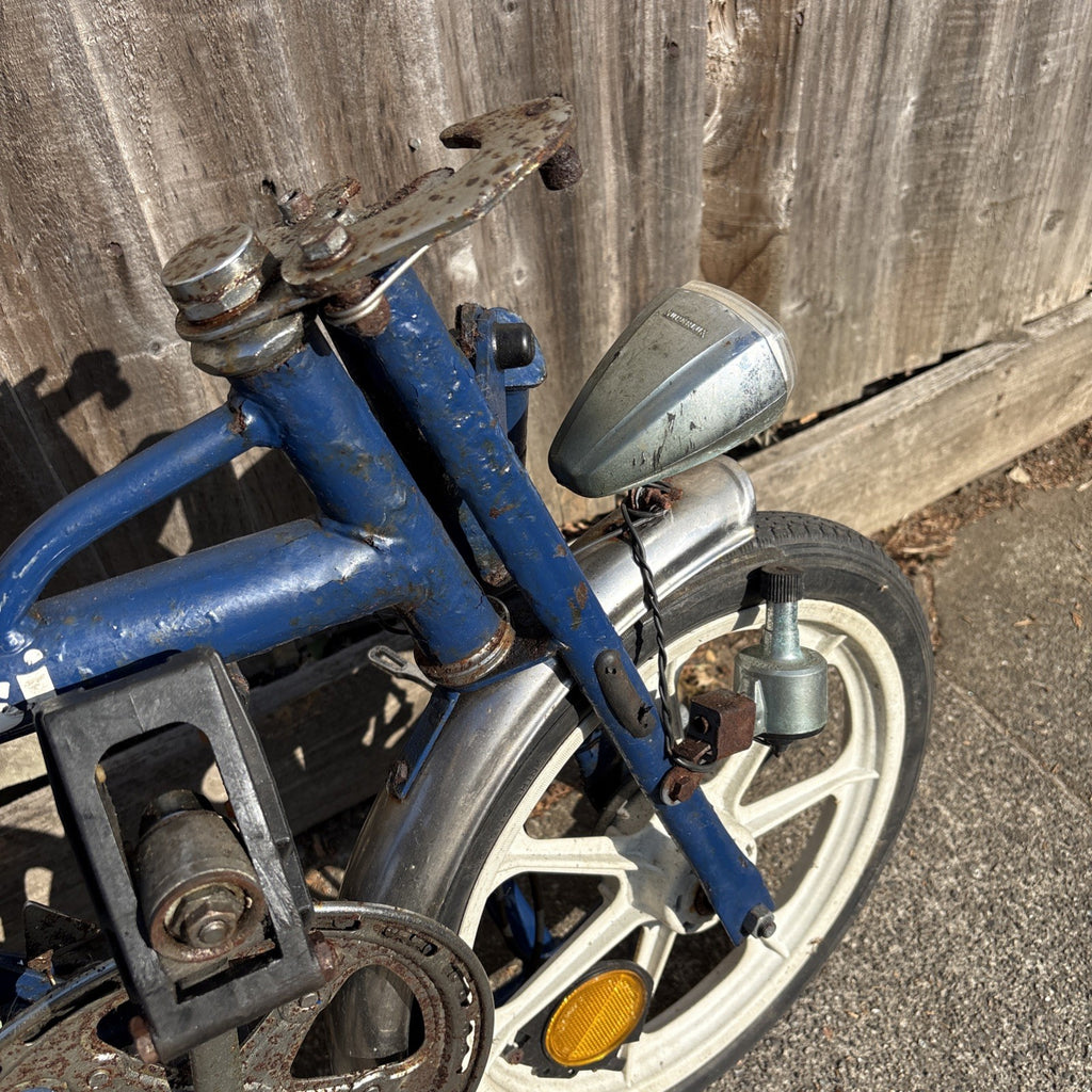 Vintage DI BLASI Folding Bike- Navy 4 Gears