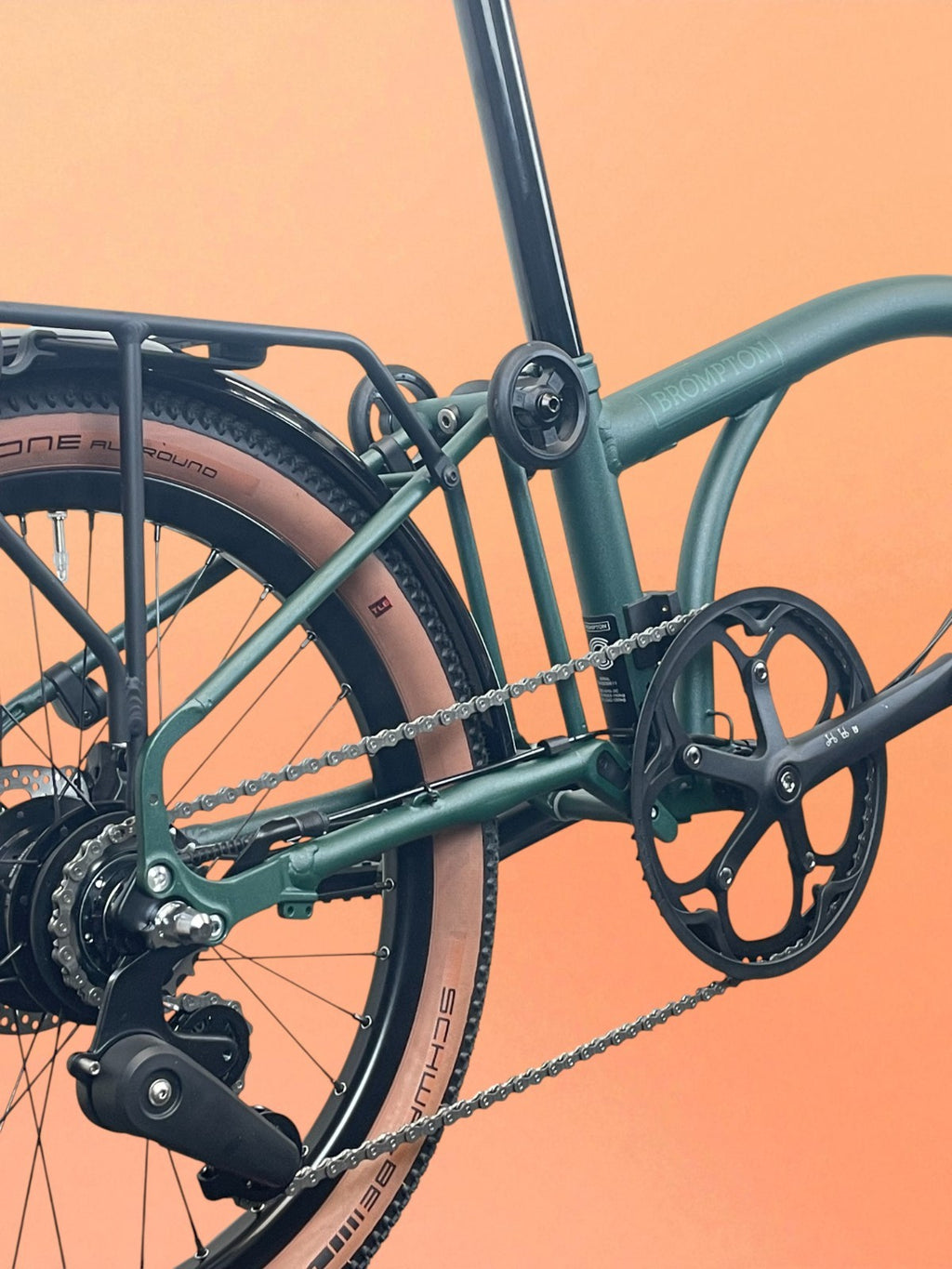 Brompton G Line - Roller Rack - Forest Green - Size S