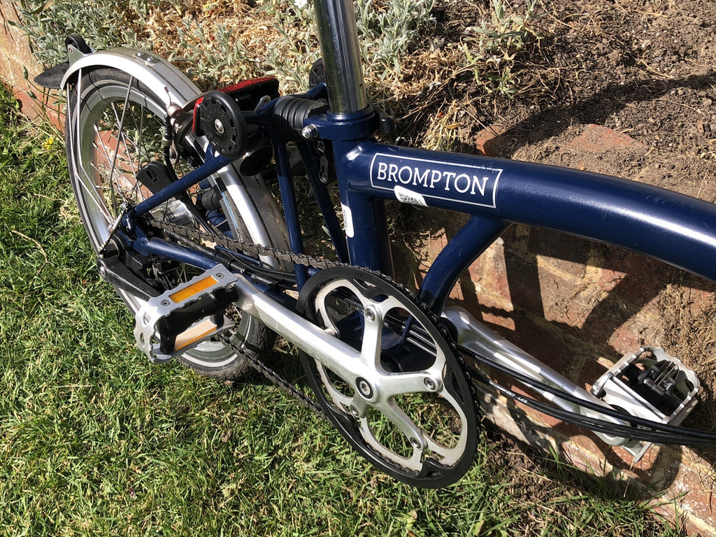 brompton folding bike 6 speed c line