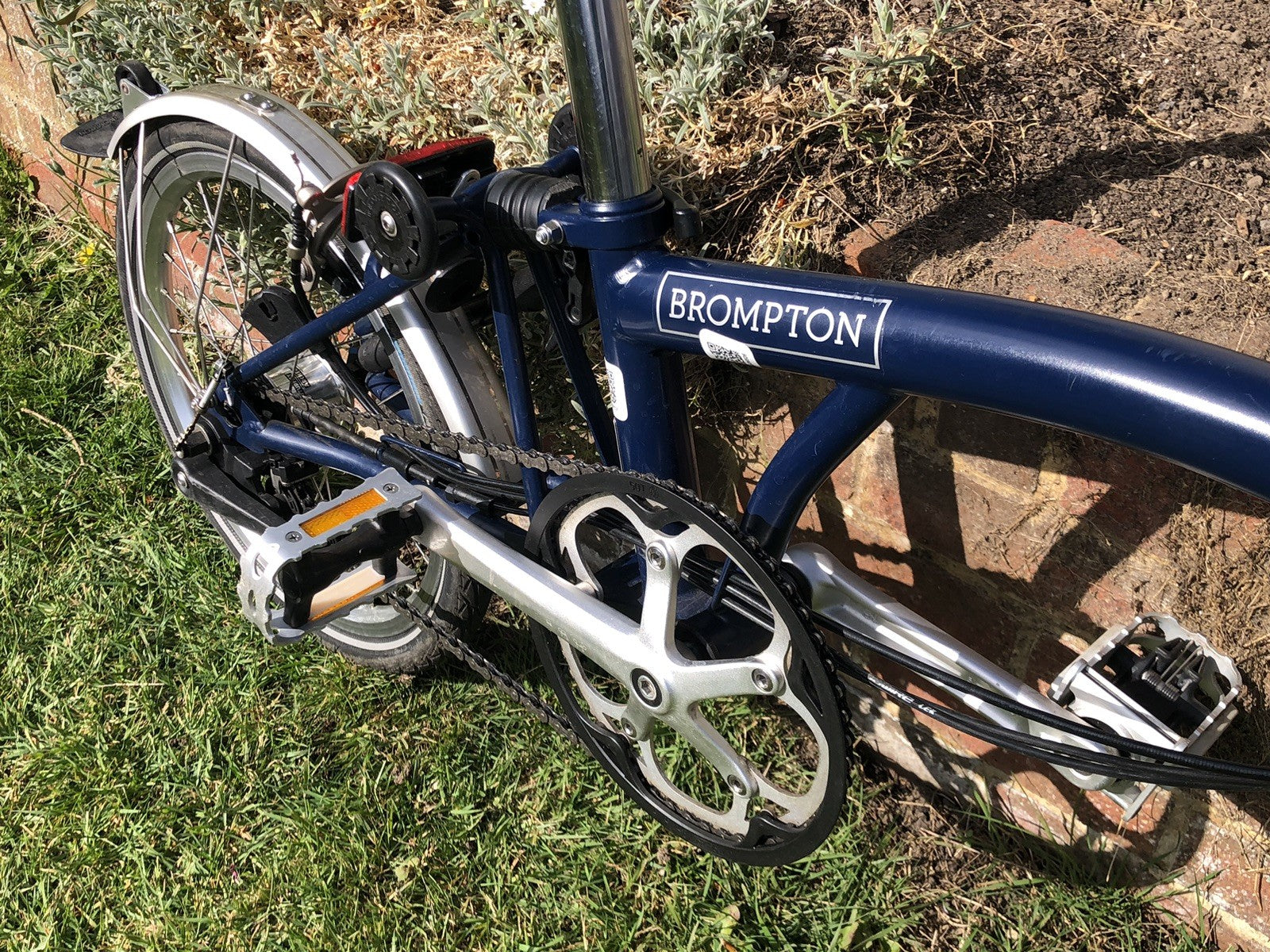 brompton folding bike 6 speed c line