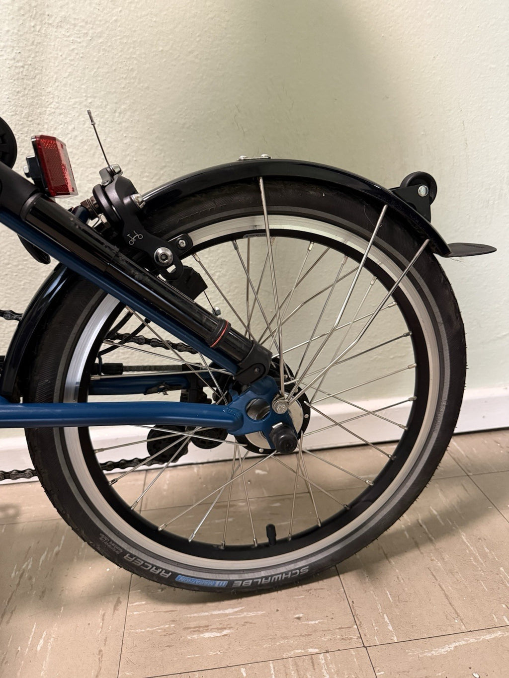 Brompton C Line Explore Mid Handlebar Ocean Blue From 2025 Excellent Condition