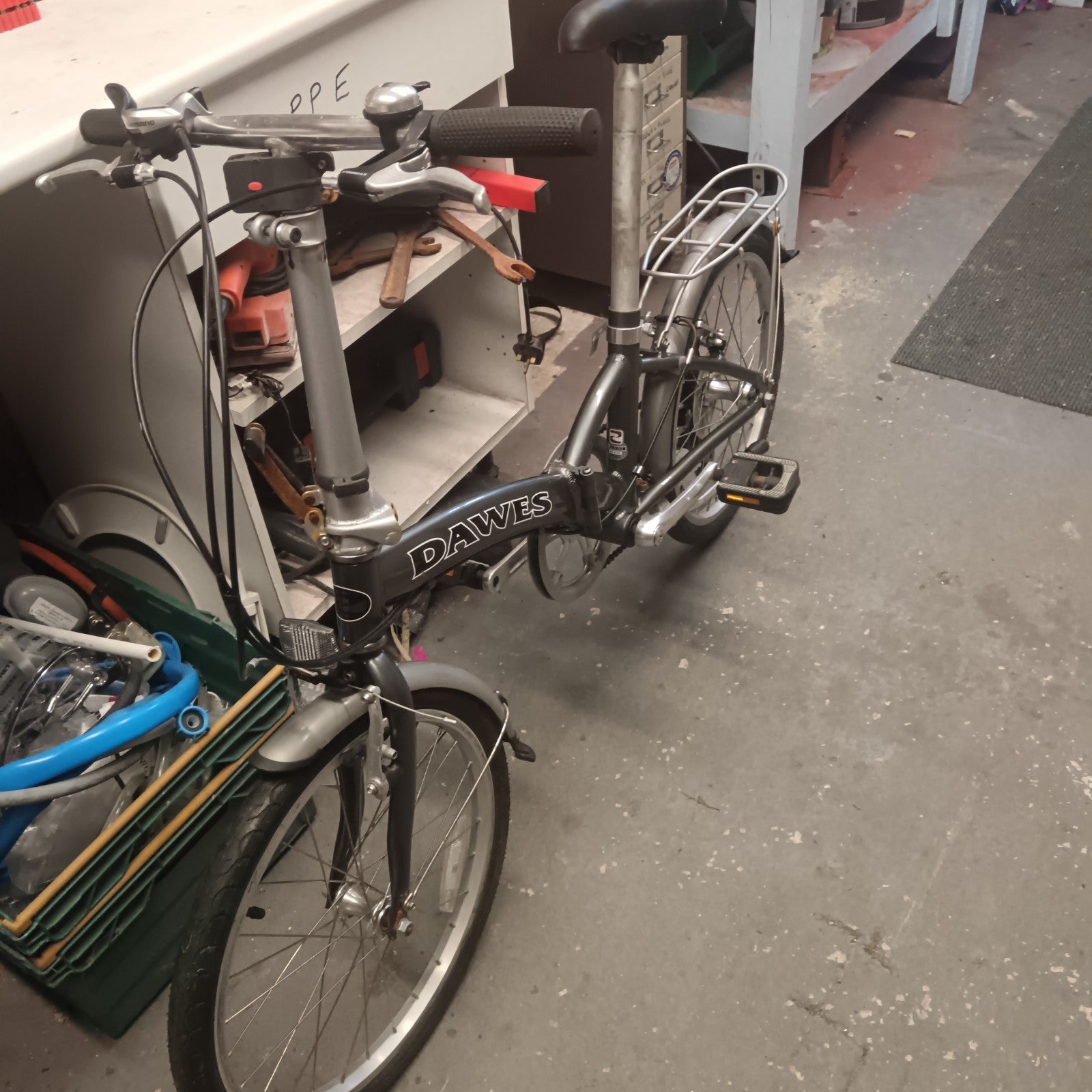 Two Dawes folding Bikes in rhydaer wales