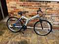 Challenge FOLD26F 26in Folding Mountain Bike 18 Speed Front Sus, V-Brake