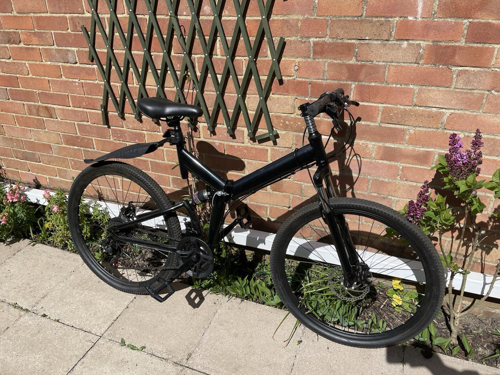Foldable Black Bike 26 Inch Frame Men’s / Woman’s