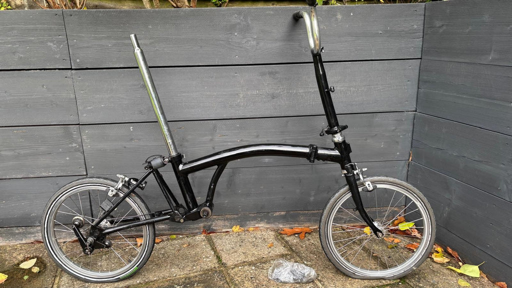 Project Folding Bike includes Genuine Brompton Front Forks SA 3 speed wheel set