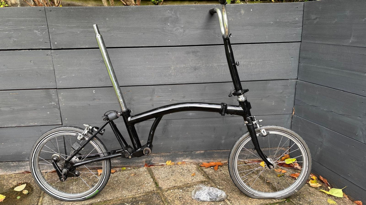 Project Folding Bike includes Genuine Brompton Front Forks SA 3 speed wheel set