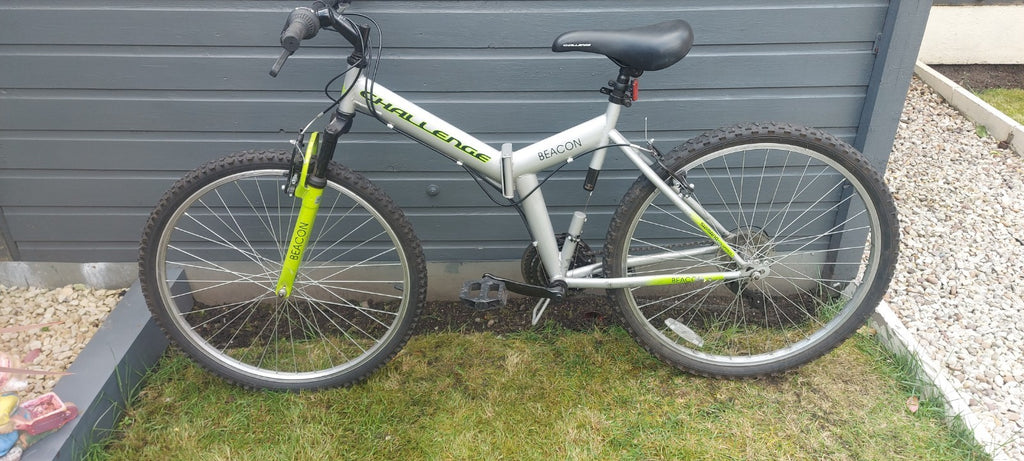 Challenge Beacon Folding Mountain Bike 18" Medium Frame, 18-Speed, 26" Wheels