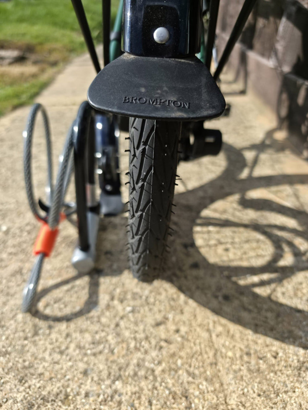 Brompton C Line 12-Speed hi Bar 2026 Racing Green Folding Bike