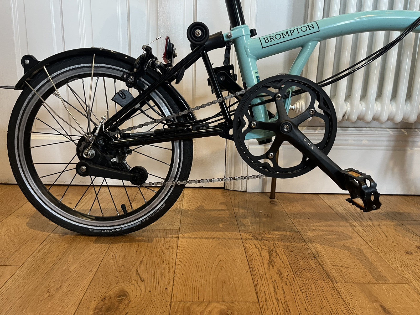 Brompton M6L Black Edition Turkish Green 2020 Folding Bike - Barely Used