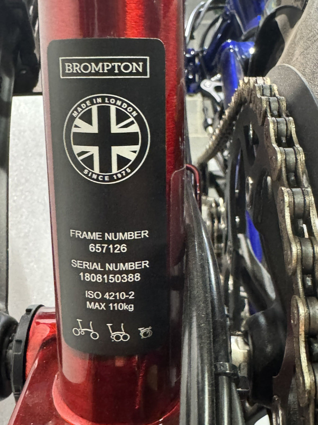 Brompton 9 Streets Limited Edition from 2018 - Very Rare and Excellent Condition
