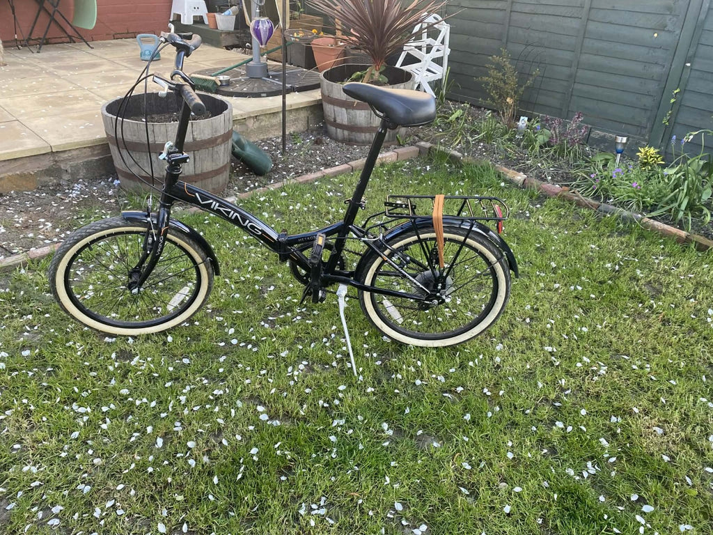 Viking Metropolis Folding Bicycle, Used Good Condition, Collection Only