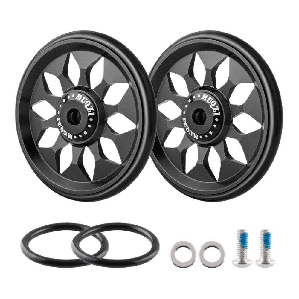 1 Pair Ceramic Bearing Easy Wheel for Brompton Folding Bicycle Bike