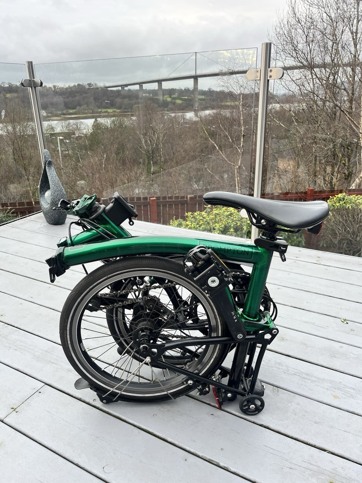 Brompton M4L P Line Emerald Lacquer 9.74Kg