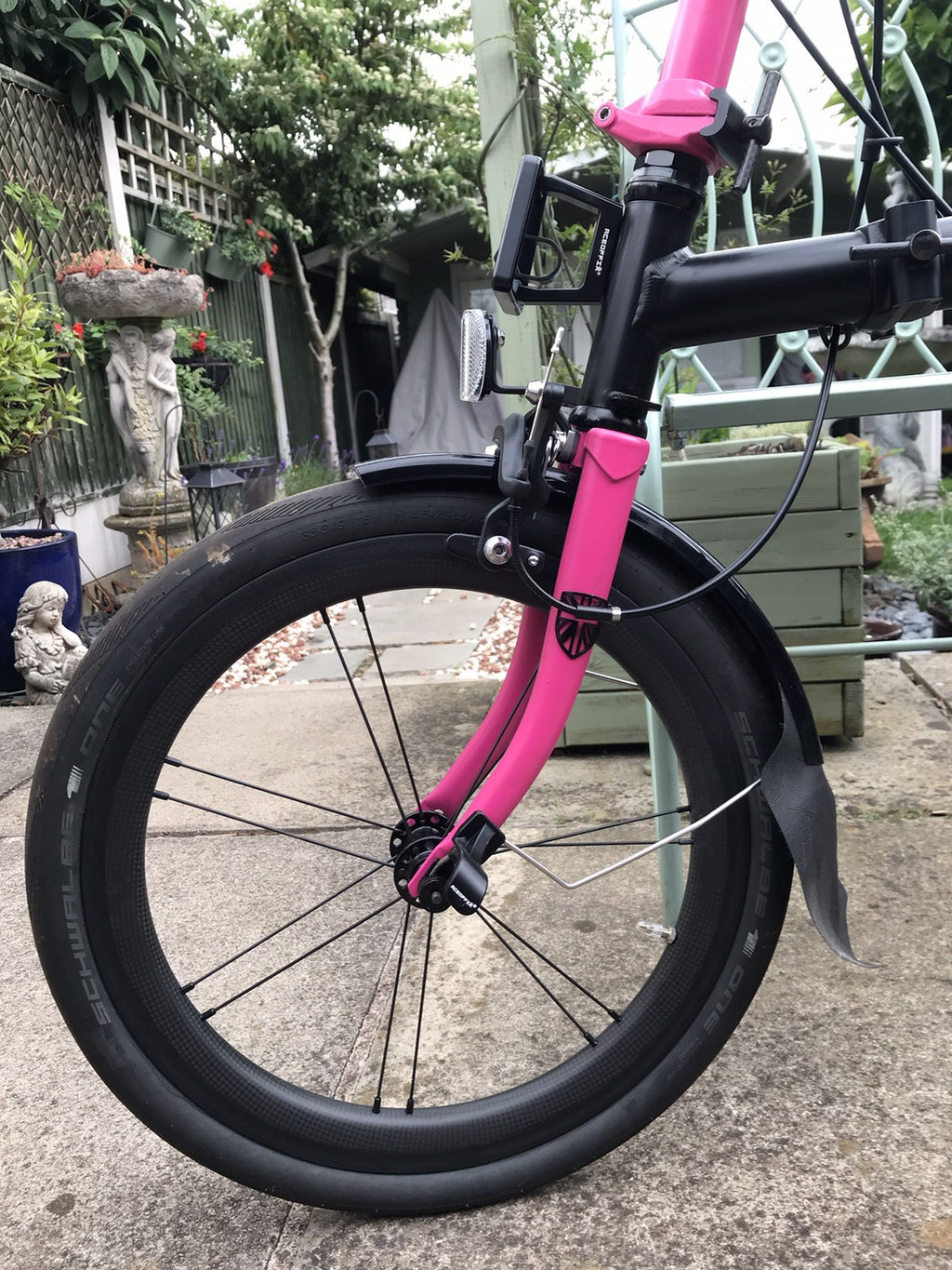 Brompton Folding Bicycle 3-Speed Many Upgrades Very Rare Mint Condition