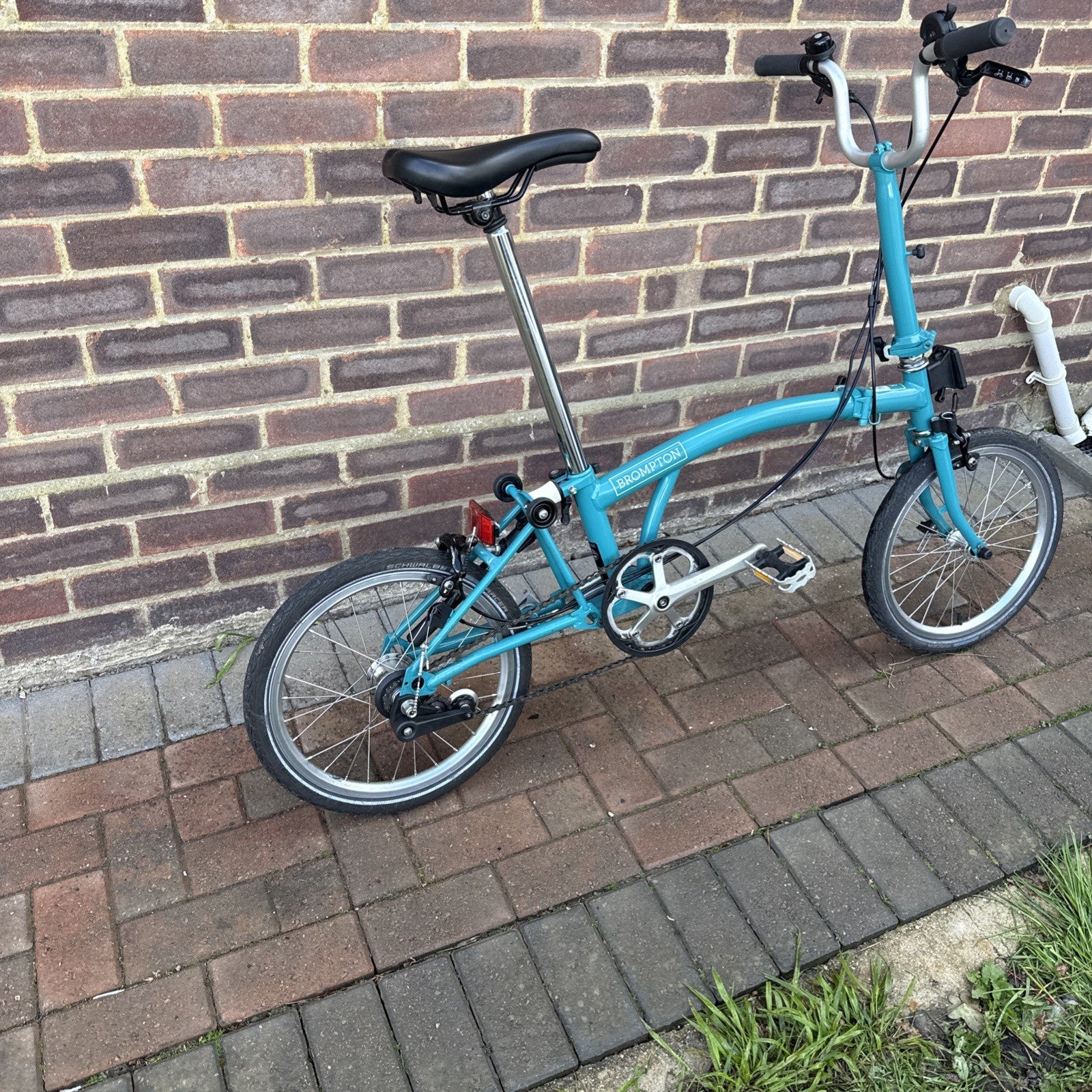 Brompton B75 16" Folding Bike - Blue - Discontinued - VGC - Classic Shape