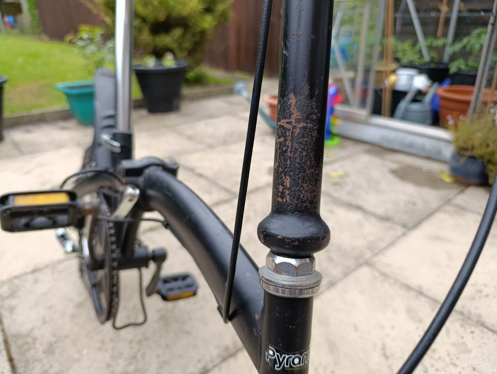 2 Folding Bikes, 5 speed. 16 inch wheels. Used.