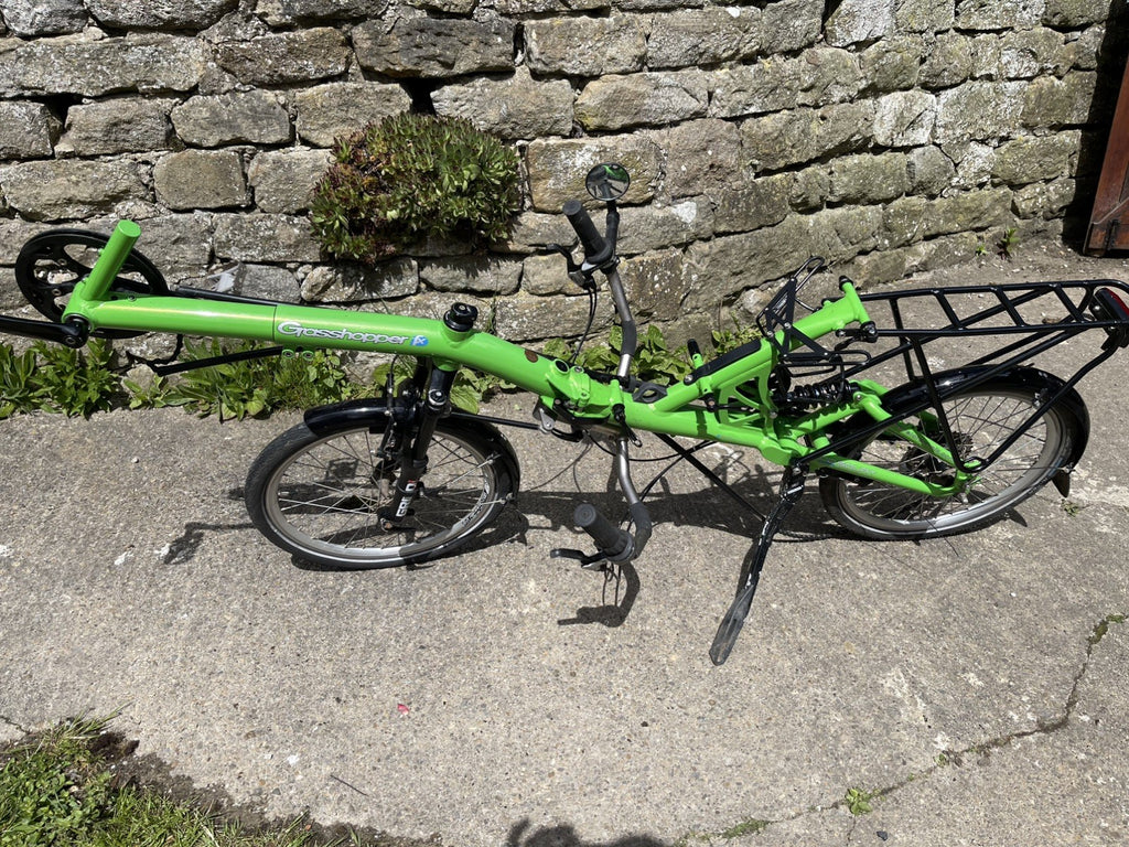 HP Velotechnik GrassHopper FX - FOLDING- Recumbent Bike - WILL SHIP