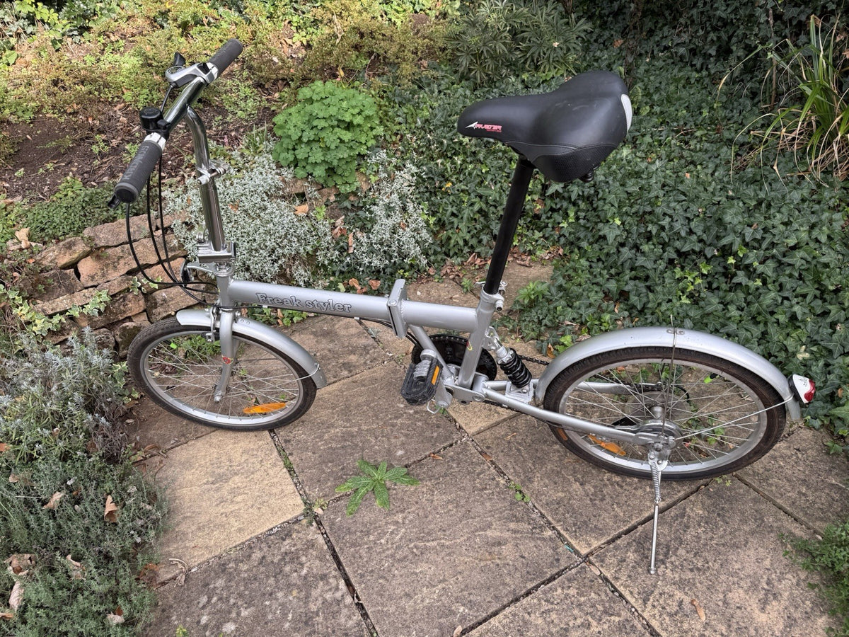 Freak Styler Compact Folding Bike 20" Wheels Upgraded & Ready to Ride
