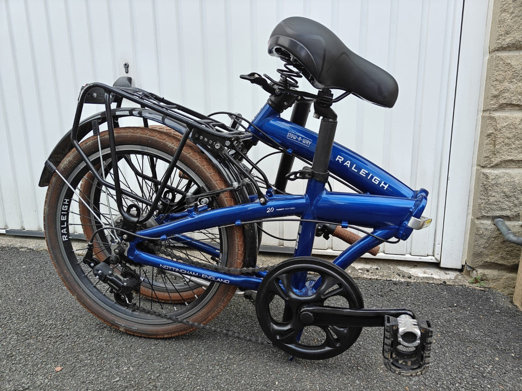 Raleigh stow-a-way Folding Bike 7 Speed