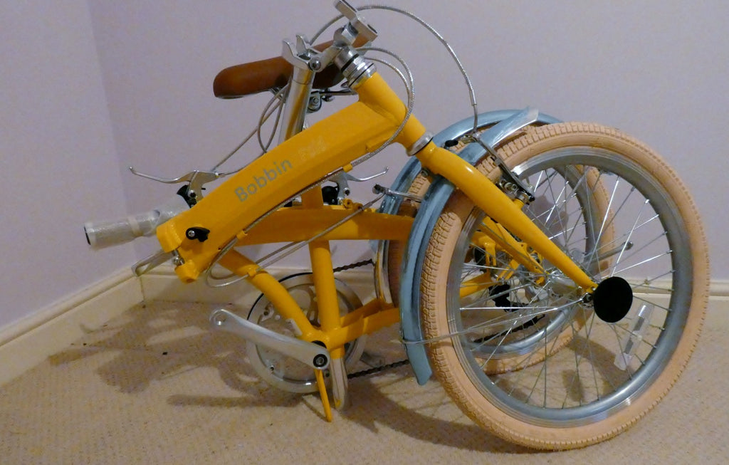 Bobbin yellow Fold Bike - Very Good Condition, unused.