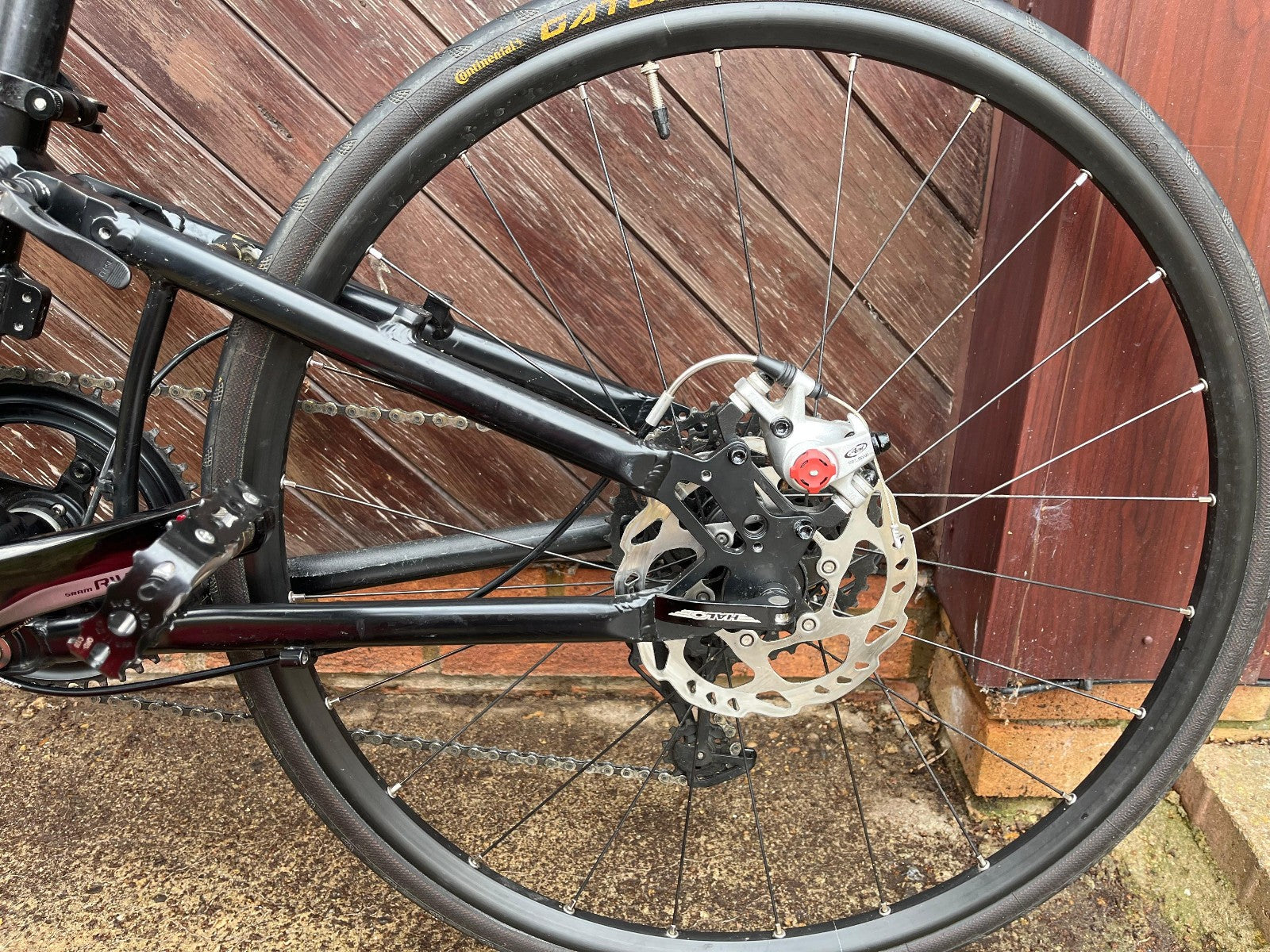 Airnimal joey endurance plus 54cm black folding bike - excellent condition
