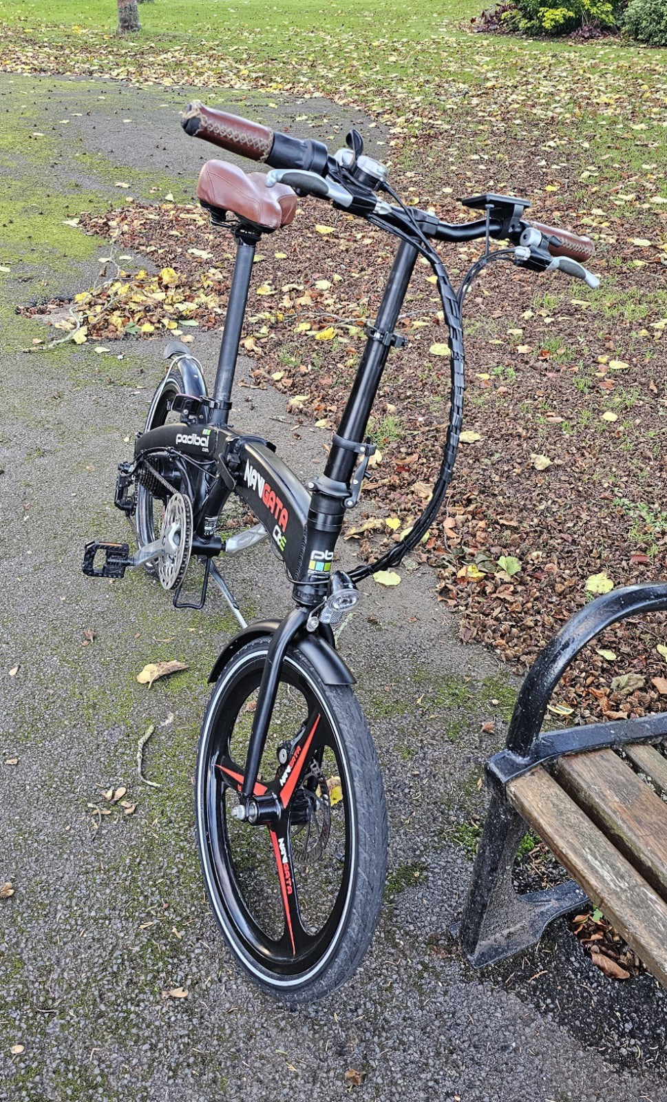 possible delivery Pedibal Navigata Cite Folding  Bike with  throttle