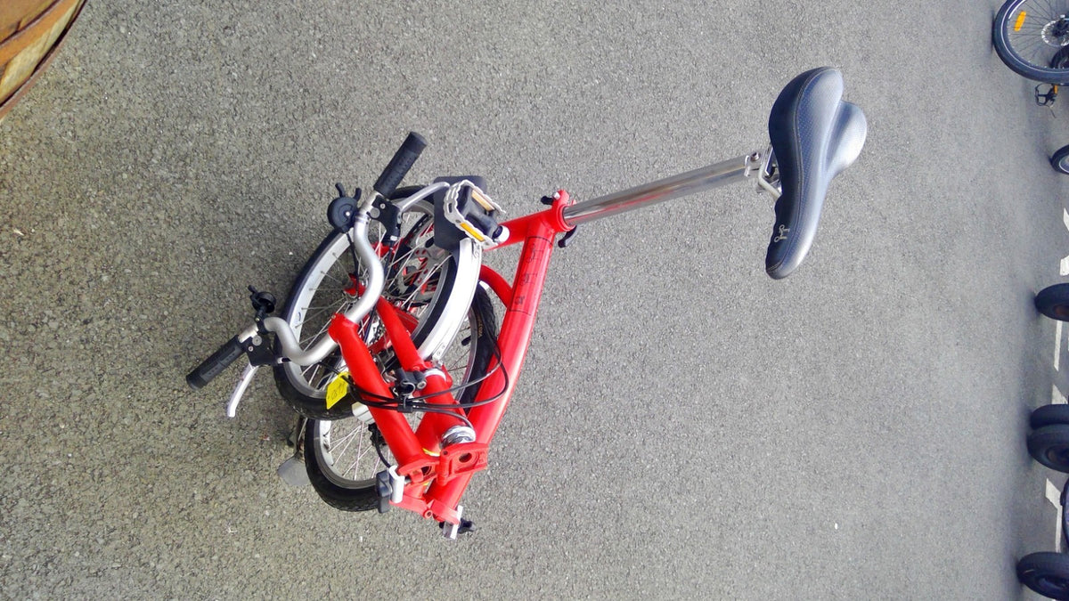 Brompton 16" Folding Bike  Red