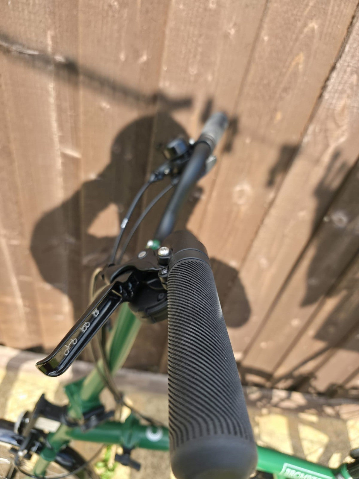 Brompton C Line 12-Speed hi Bar 2026 Racing Green Folding Bike