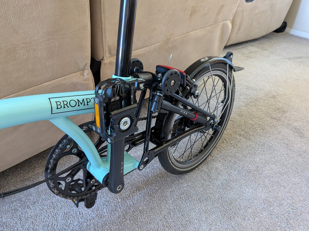 Brompton M6L (C-Line) Black Edition Turkish Green with Upgrades, Rare & Pristine