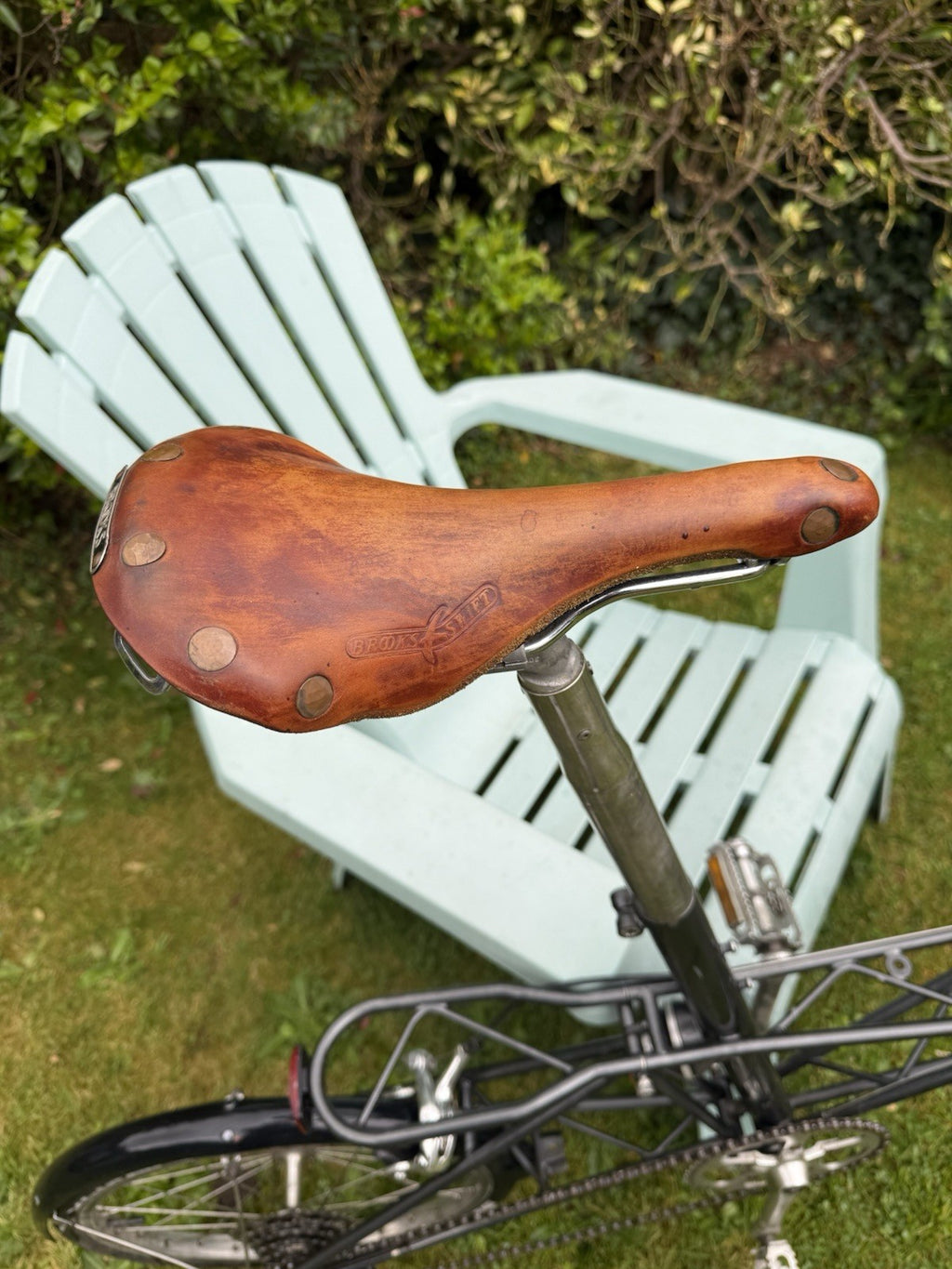 Alex Moulton AM7 separable bike with Brooks leather saddle