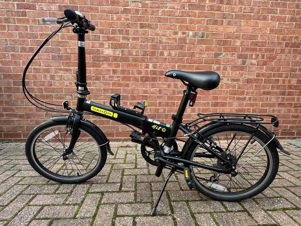 Dahon Hit Folding Bike 6-Speed 20" Black Wheel Assembly Tools Not Included