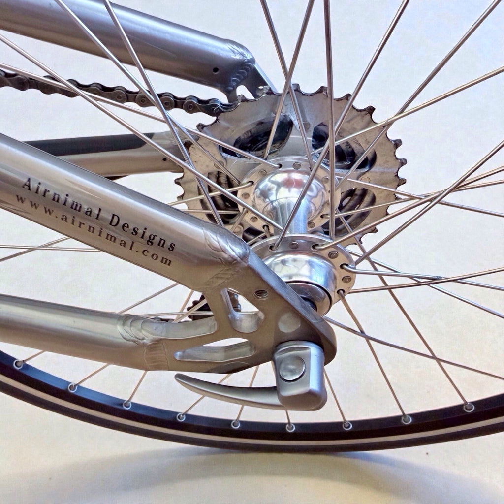Airnimal Chameleon Elite Ultralight Folding Bike In Very Rare Raw Finish. Mint