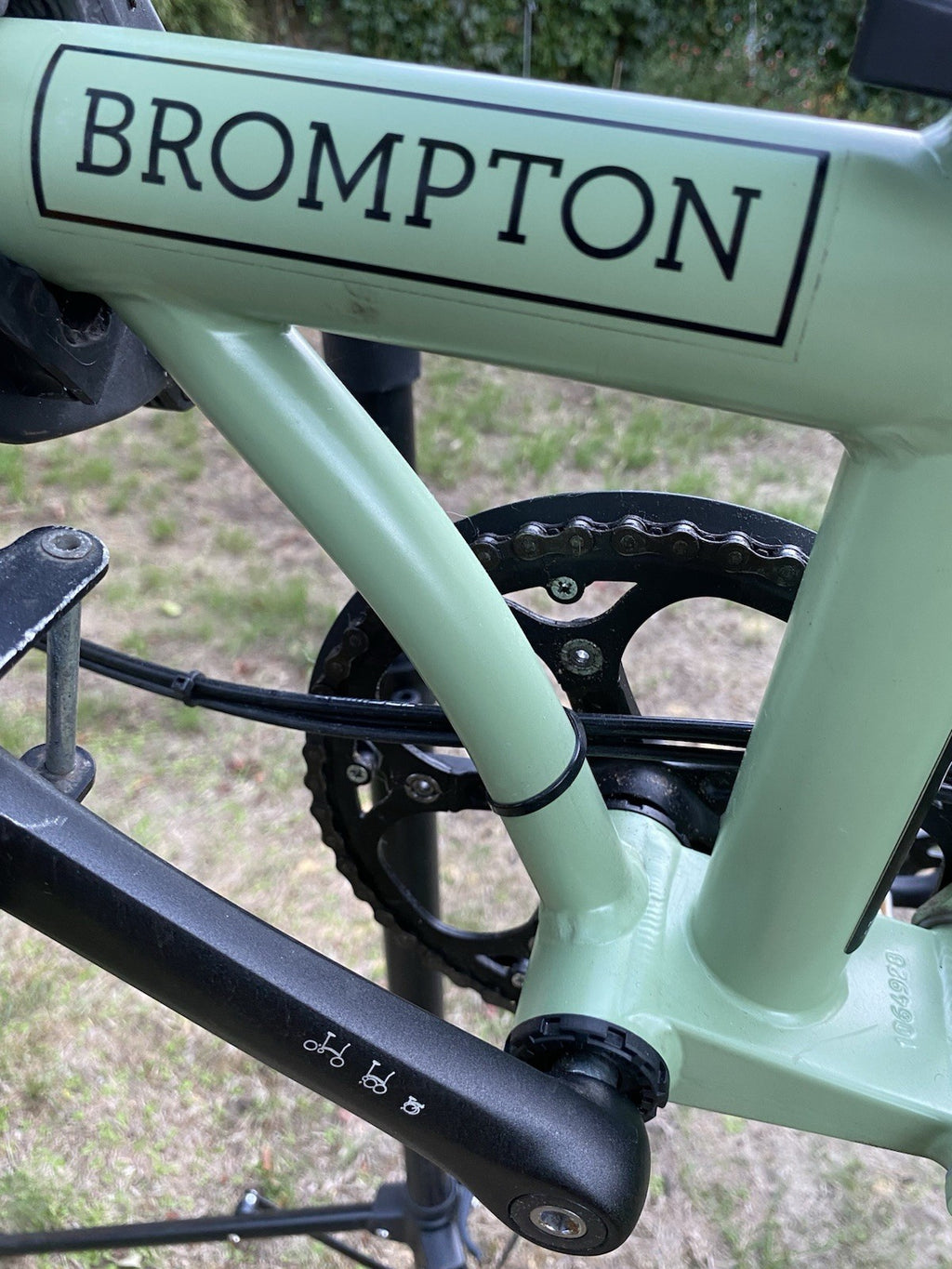Brompton C-line 6-speed Explore folding bicycle
