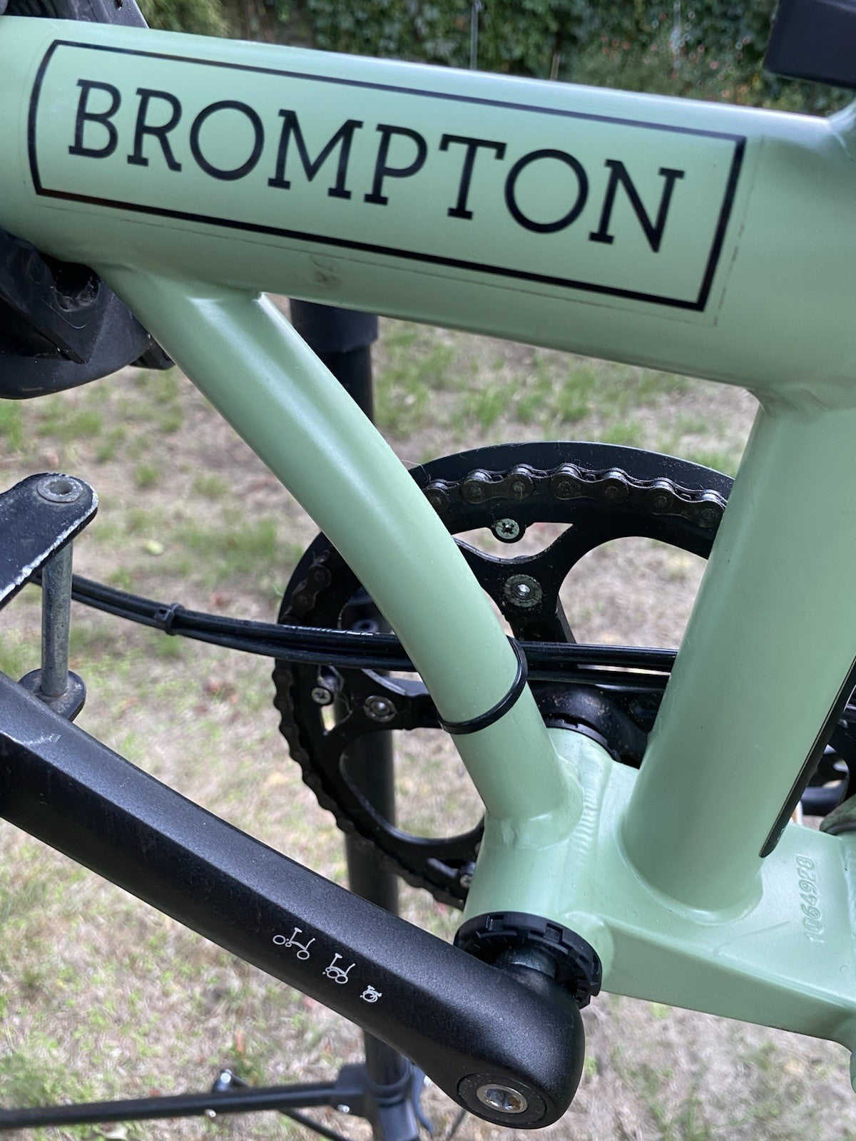 Brompton C-line 6-speed Explore folding bicycle