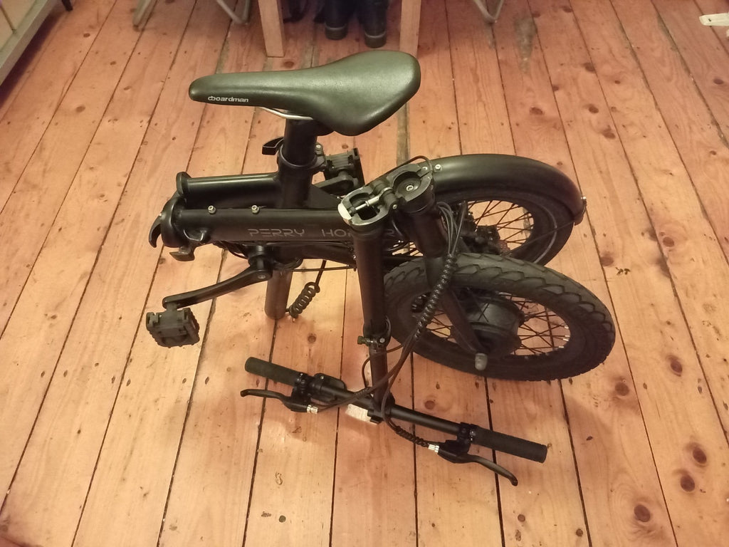 Perry Ehopper 16 Inch Wheel Electric Folding Foldable Commuter Bike Bicycle