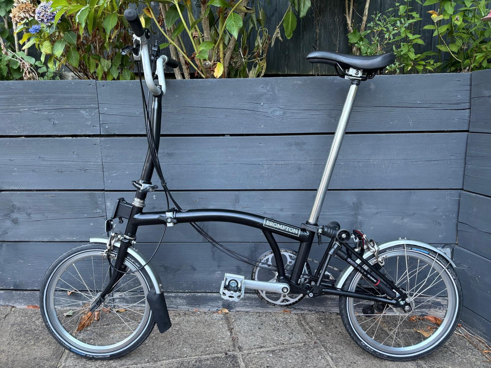 2015 Brompton H6L (Higher) C Line Folding Bicycle 6 Speed - Lightly Used