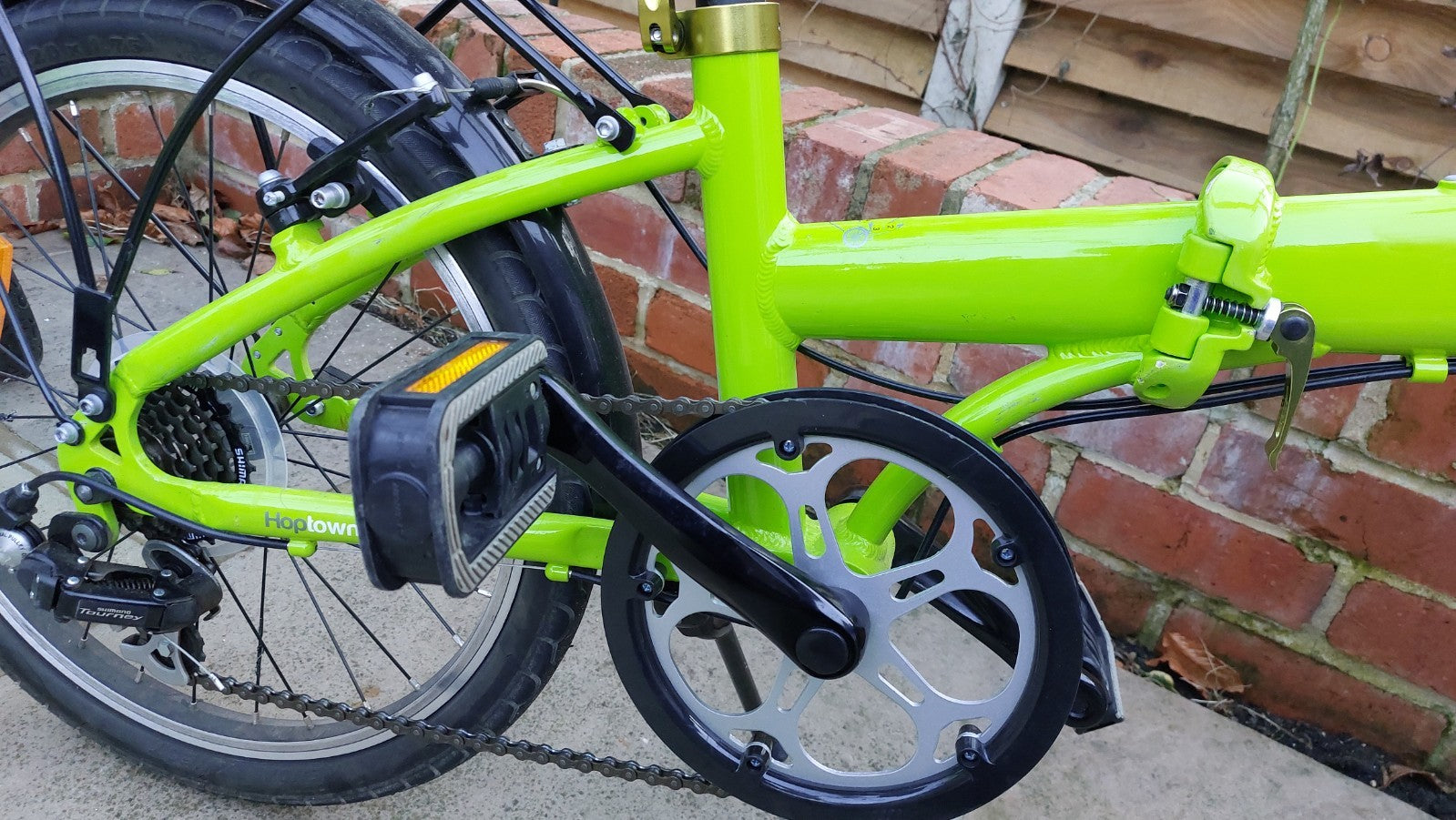 Btwin Hoptown 7speed folding bicycles