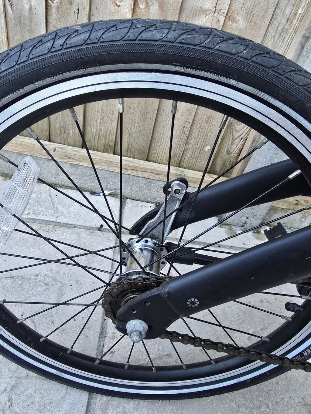 Dahon Mu Uno Black Folding Bike Single Speed
