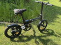 Ecosmo Folding Bicycle Black 16 Wheel with Carry Case Excellent Condition