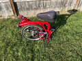 Brompton A Line Folding Bike 3 -Speed, Red