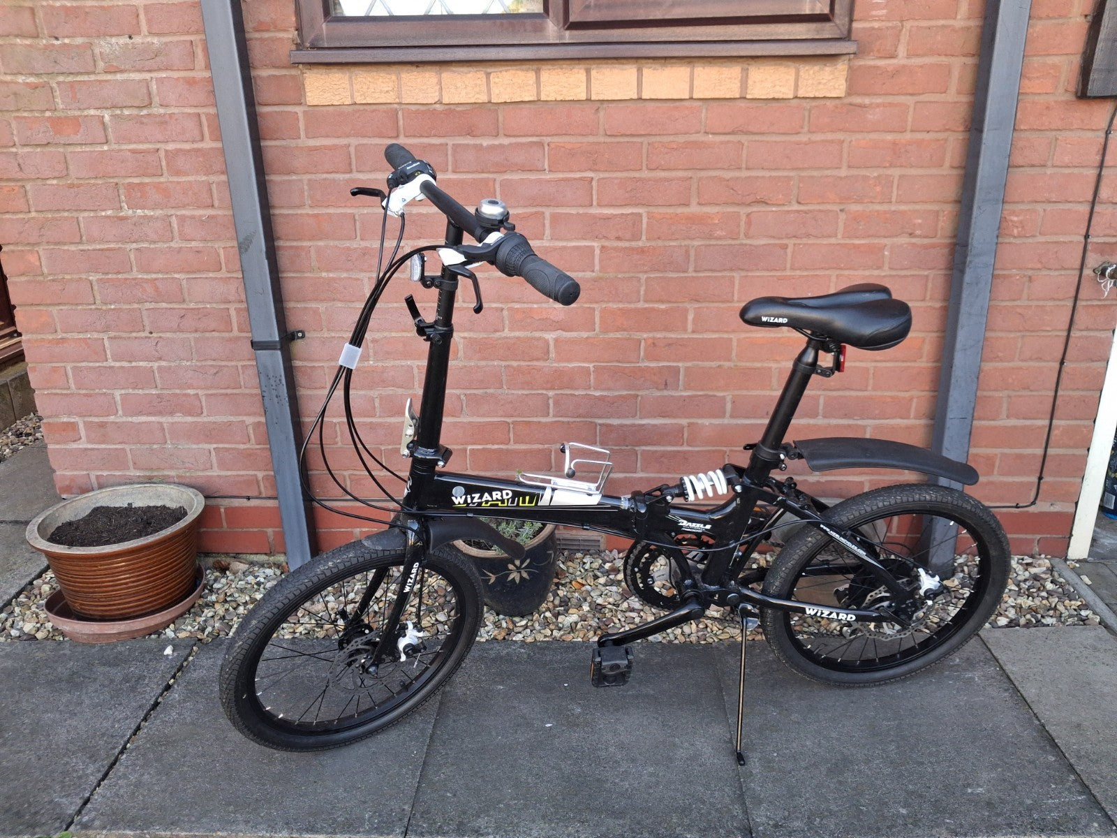 merlin wizzard folding bike