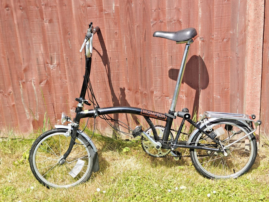 Vintage Brompton 5 Speed 1990 - Black - All original parts. Lightly used.